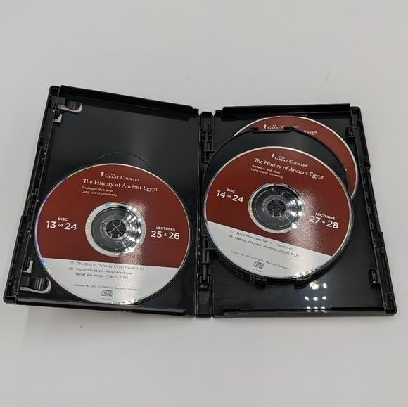 The Great Courses The History of Ancient Egypt Part 3 of 4 Bob Brier DVD - Picture 3 of 5